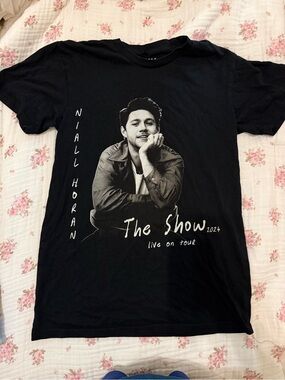 Niall Horan Black Graphic Tour T-Shirt - The Show 2024